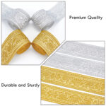 Borðar gylltir og silfur - Image 2