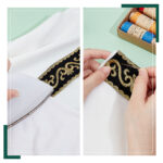 Borðar munstraðir útsaumur - Image 3